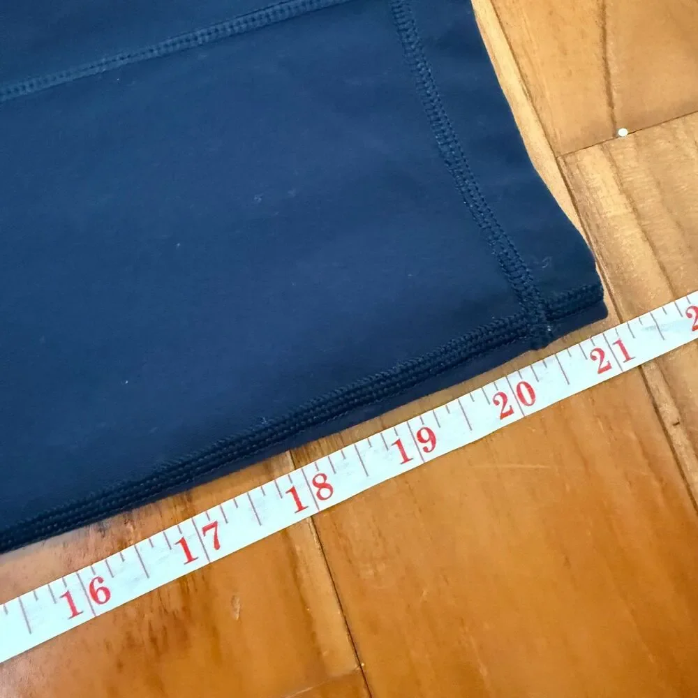 Women Lululemon Speed Up Crop Leggings High Rise 21